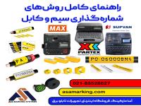 راهنمای کامل شماره‌گذاری سیم و کابل | پرینتر، شماره سیم شفاف، حلقوی و فشاری